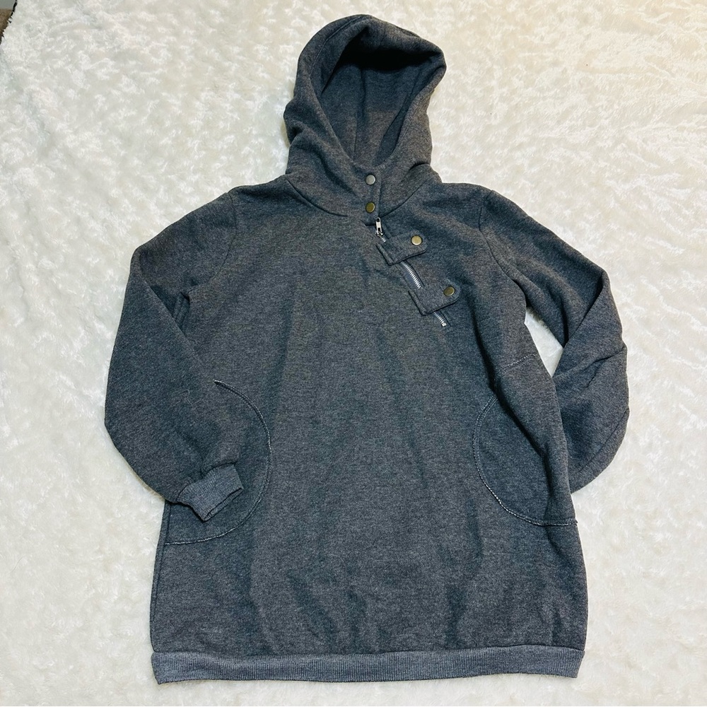Helmut Lang Grey Sweatshirt Hoodie